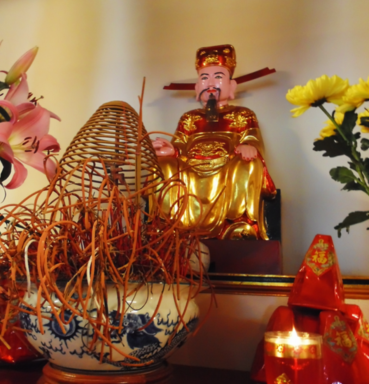 Tượng Đại Tư mã Ngô Văn Sở tại đền thờ ông ở Bỉm Sơn, Thanh Hóa. Ảnh: ngotoc.vn