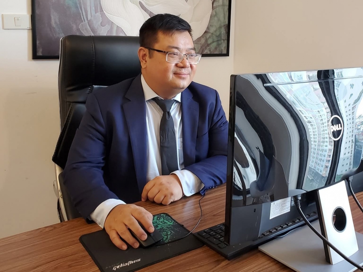 Tiến sĩ Vũ Việt Anh - TGĐ Học viện Thành công (Ảnh: NVCC)