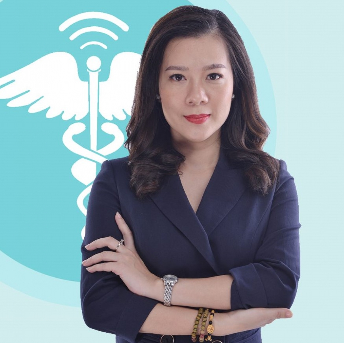 Bà Phạm Hoàng Giang - Giám đốc truyền thông của Tổng hội Y học Việt Nam (Ảnh: NVCC)