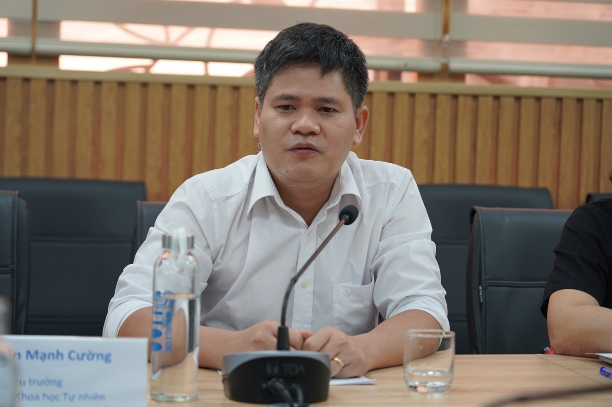 PGS.TS Ngô Quốc Anh, Phó trưởng khoa Toán – Cơ – Tin học trường ĐH Khoa học Tự nhiên - ĐHQGHN (Ảnh: Trường ĐHKHTN)