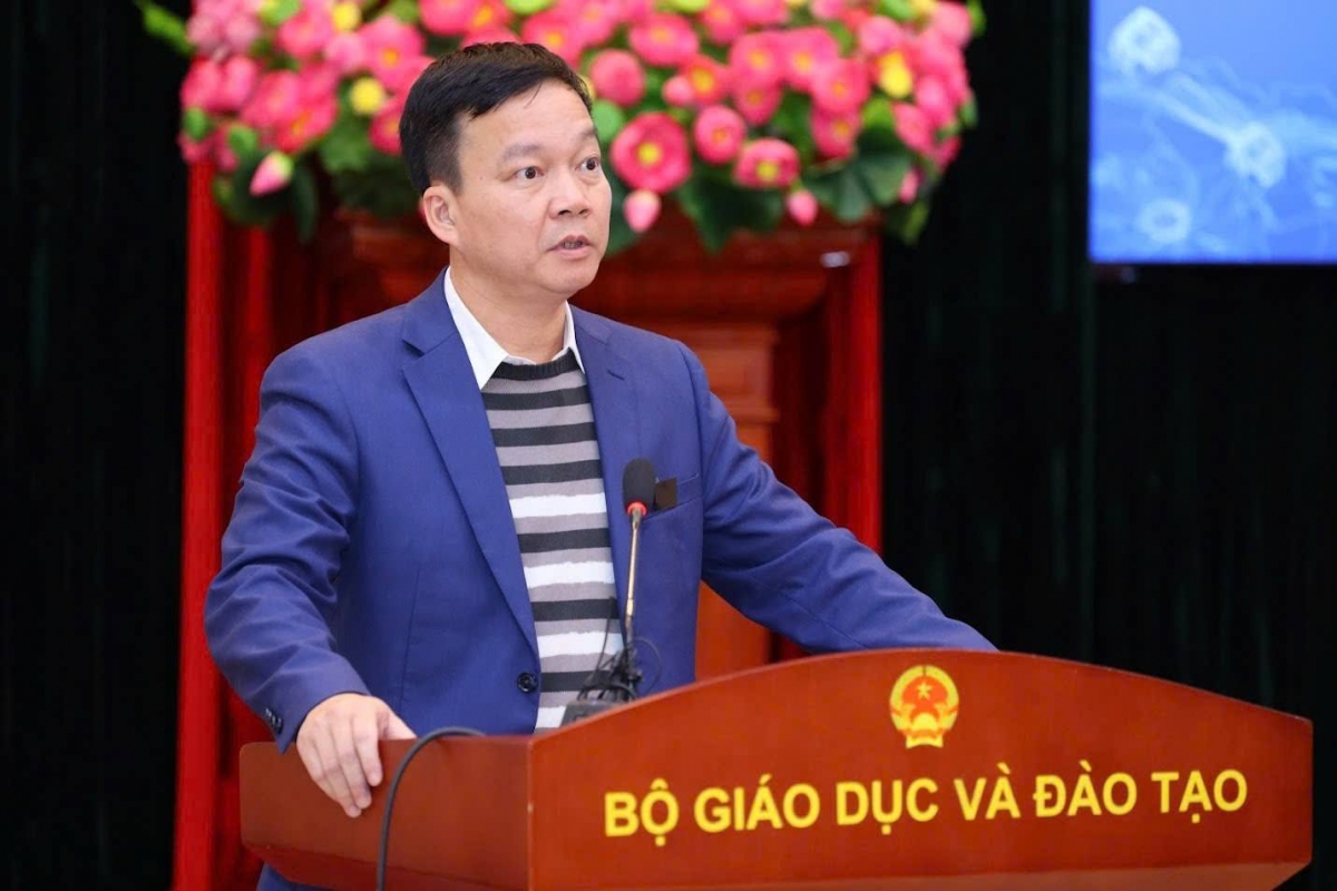 PGS.TS Nguyễn Anh Dũng, Phó Vụ trưởng vụ giáo dục Đại học, Bộ GD-ĐT
(Ảnh: Moet)