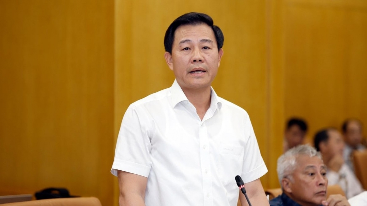 Ông Nguyễn Xuân Đại - GĐ Sở Nông nghiệp và Môi trường, TP Hà Nội (Ảnh Khương Trung)