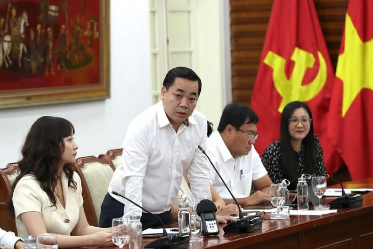 Ông Trần Hướng Dương - Phó Cục trưởng Cục Nghệ thuật Biểu diễn. Ảnh: Trần Huấn
