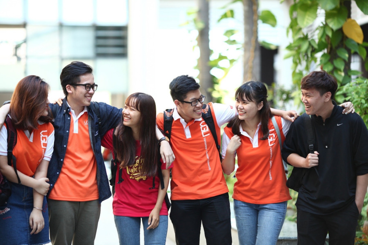 Sinh viên trường ĐH Việt Đức ( Ảnh VGU )