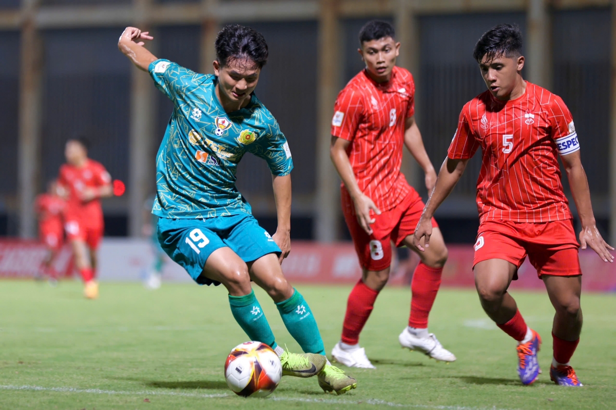 CAND Việt Nam II giành trọn 3 điểm trước Singapore với chiến thắng 3-0 (ảnh: BTC)