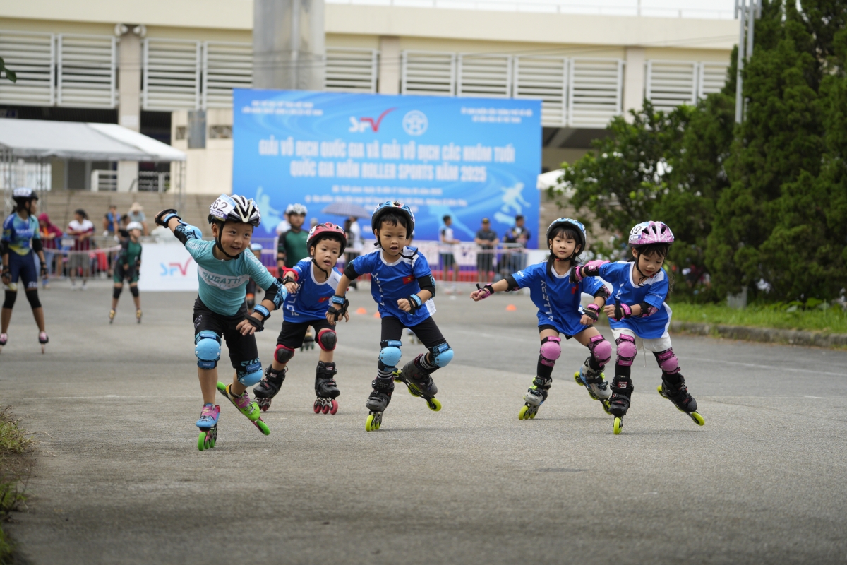 Đây là năm thứ ba giải Roller Sports Vô địch quốc gia được tổ chức (ảnh: BTC)