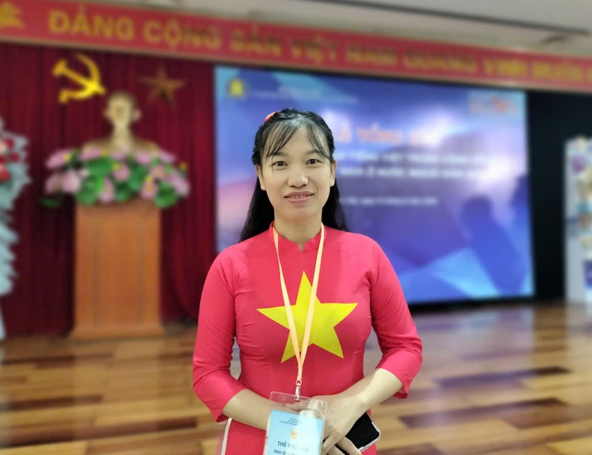Chị Ngô Thị Dần, tình nguyện viên dạy học tiếng Việt tại Nhật Bản