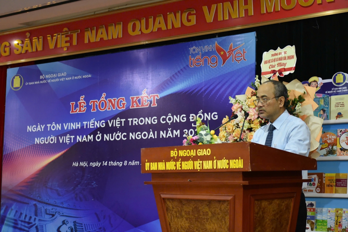 Chủ nhiệm Ủy ban Nhà nước về người Việt Nam ở nước ngoài Nguyễn Trung Kiên (Ảnh: UBNVNONN)