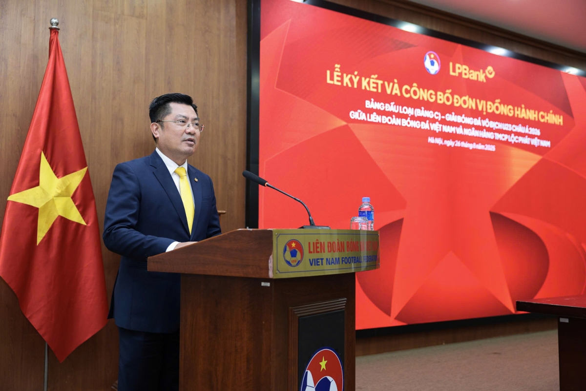 Ông Bùi Thái Hà - Phó Chủ tịch Hội đồng quản trị Ngân hàng LPBank (ảnh: VFF)