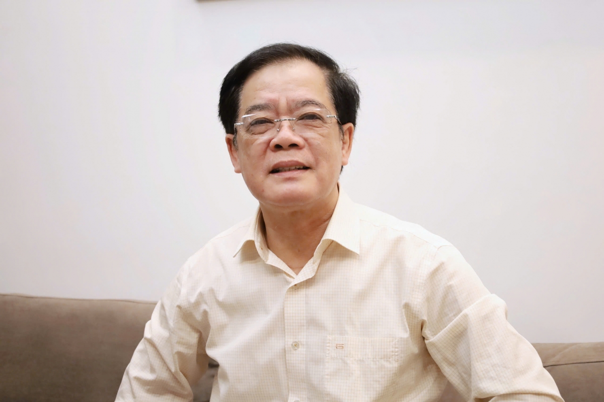 Tiến sĩ, Nhà báo Nhị Lê, nguyên Phó Tổng Biên tập Tạp chí Cộng sản. Ảnh: Hồng Thúy