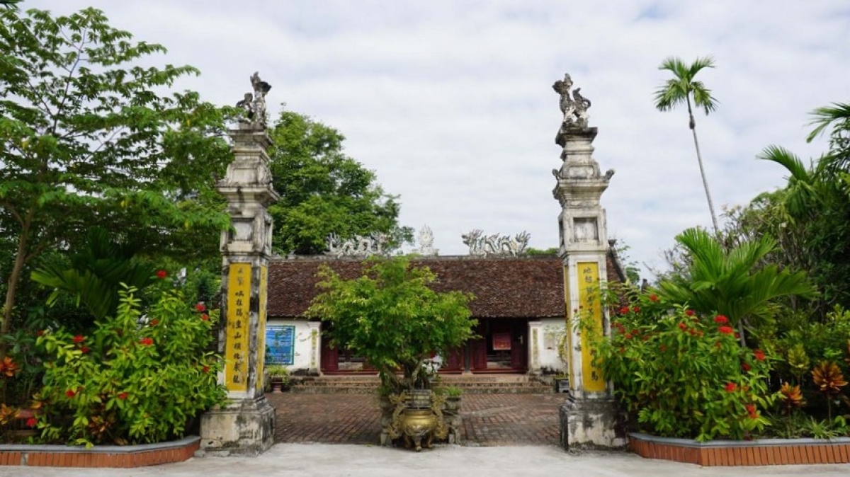 Đền thờ họ Ngô Lý Trai ở Nghệ An, nơi phối thờ 2 cha con danh nhân Ngô Trí Tri, Ngô Trí Hòa.
Ảnh: ngotoc.vn