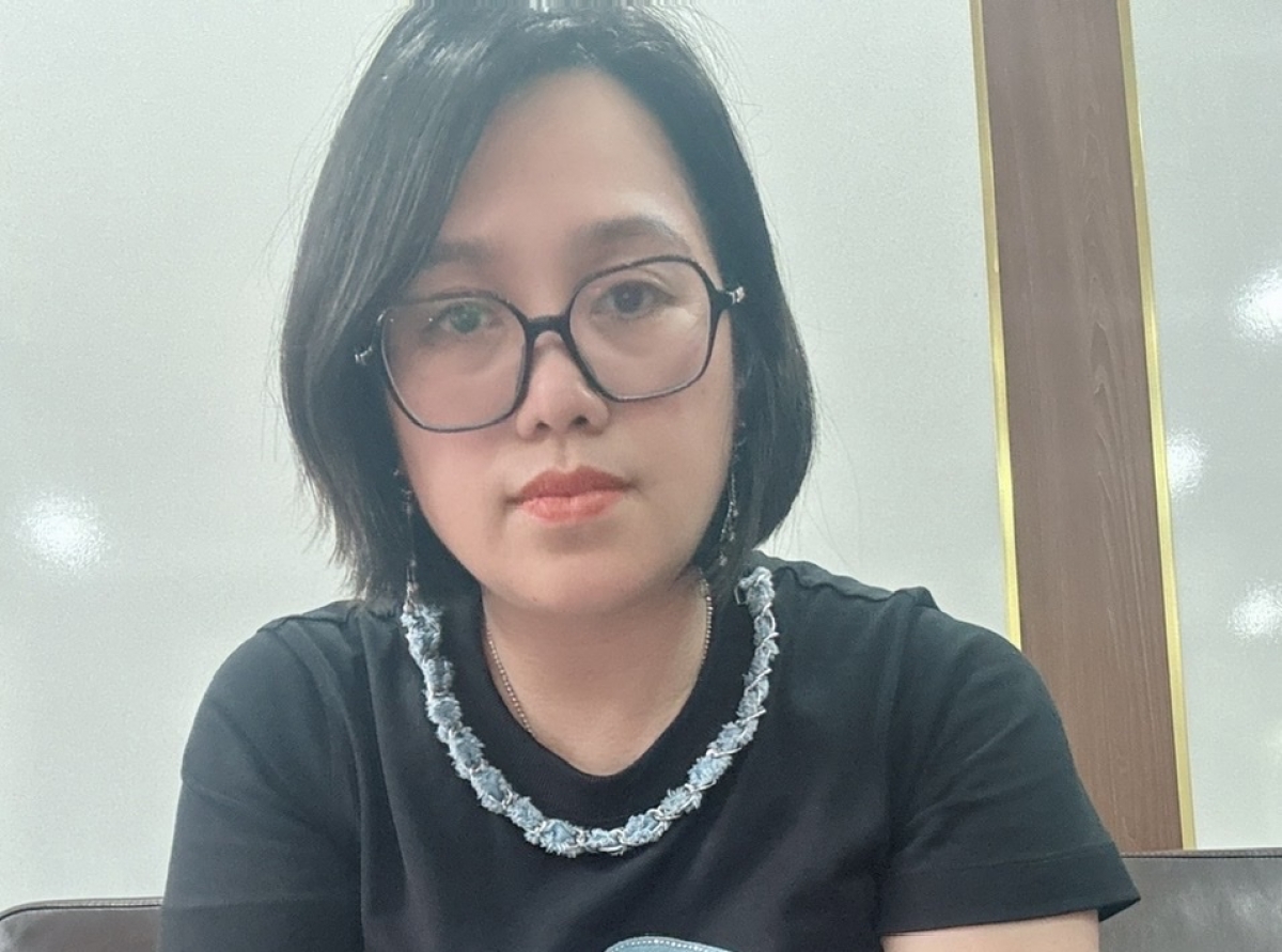 Bà Nguyễn Thị Thu Hằng, Phó Phòng Kinh tế, Hạ tầng và Đô thị phường Tây Hồ (Ảnh: NVCC)
