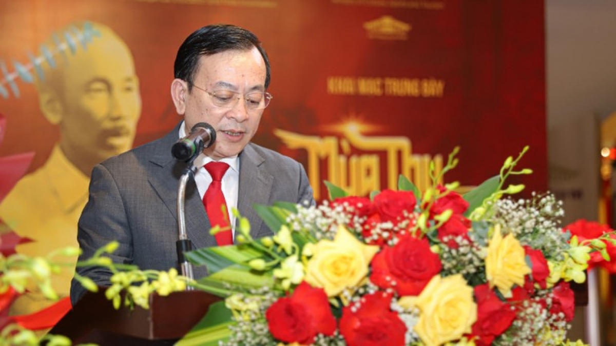 TS Vũ Mạnh Hà, GĐ Bảo tàng Hồ Chí Minh. Ảnh Việt Hùng