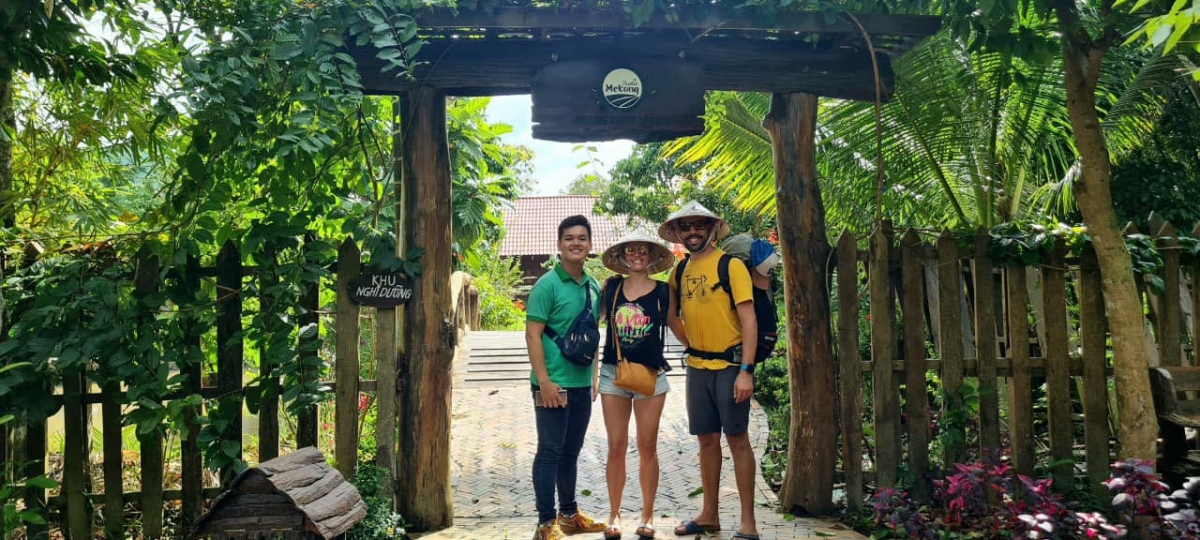 Ở Mekong Rustic, khái niệm “du lịch xanh” không chỉ là lời tuyên ngôn mà là cách sống. (Ảnh: Fb Mekong Rustic Homestay Cần Thơ)