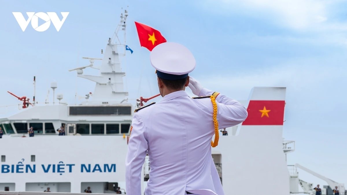 Cùng với Lễ diễu binh tại Quảng trường Ba Đình, Hà Nội, phần diễu binh trên biển có sự góp mặt của các khí tài hiện đại nhất thuộc Hải quân Nhân dân Việt Nam