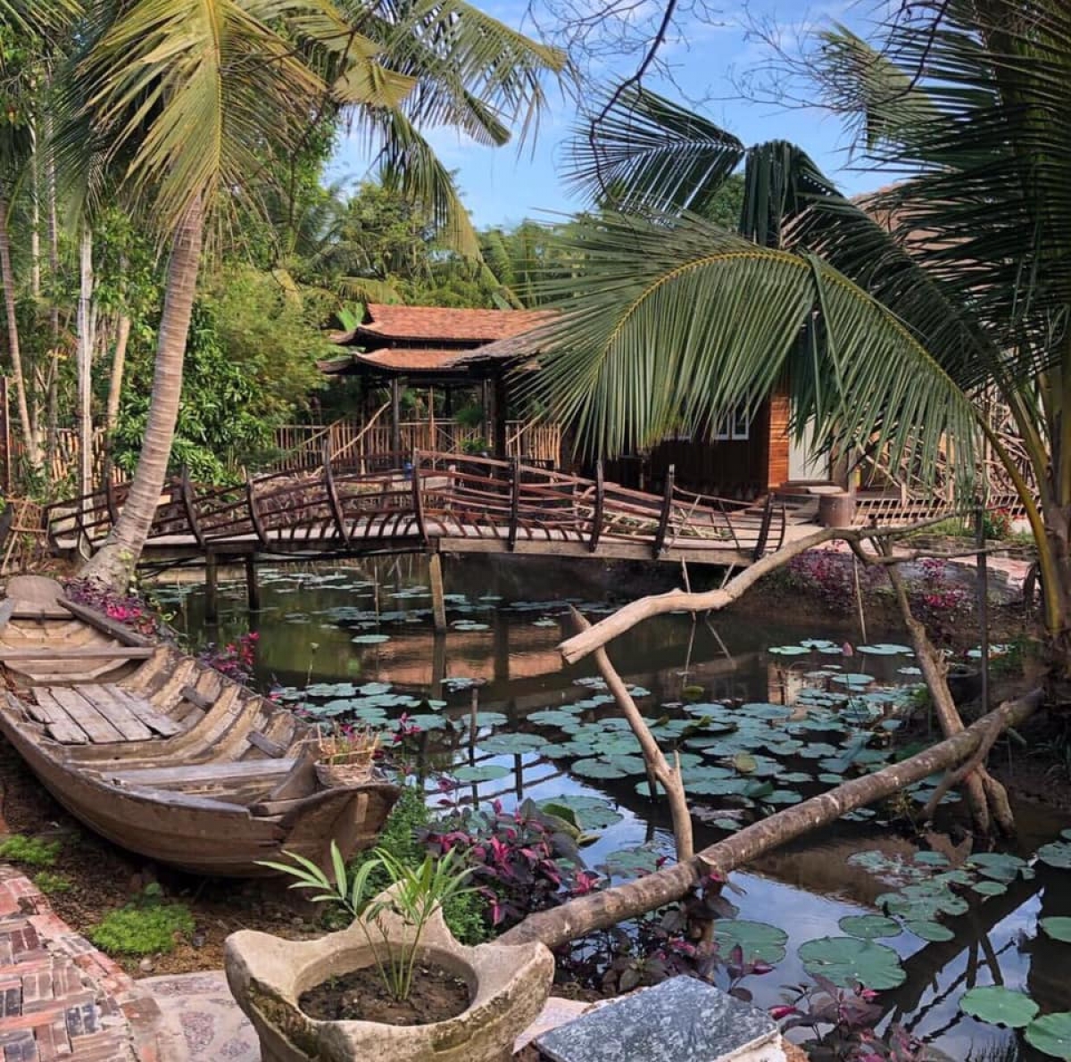 (Ảnh: Fb Mekong Rustic Homestay Cần Thơ)