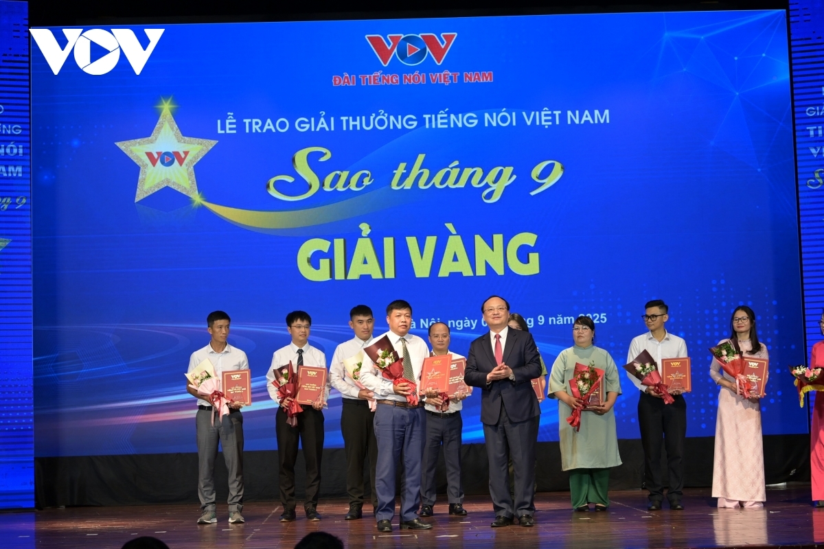 Ở lĩnh vực sáng kiến cải cách hành chính, nhóm tác giả Nguyễn Hoàng Giang, Nguyễn Khắc Đồng, Nguyễn Thị Thanh Huyền, Vũ Thị Hà, Nguyễn Thị Hoàng Hà, Nguyễn Thu Hà, Lê Hoàng Linh, Trần Hồng Nhung, Phạm Đức Hoà, Phùng Thị Bích Hường, Ban Kế hoạch tài chính đoạt giải Vàng với sáng kiến "Hoàn thành và đưa vào triển khai thực hiện hiệu quả Quy chế, quy định về hoạt động quảng cáo, dịch vụ và tài trợ của Đài Tiếng nói Việt Nam ban hành kèm theo Quyết định số 2999/QĐ-TNVN ngày 04/11/2024 của Tổng Giám đốc Đài Tiếng nói Việt Nam".