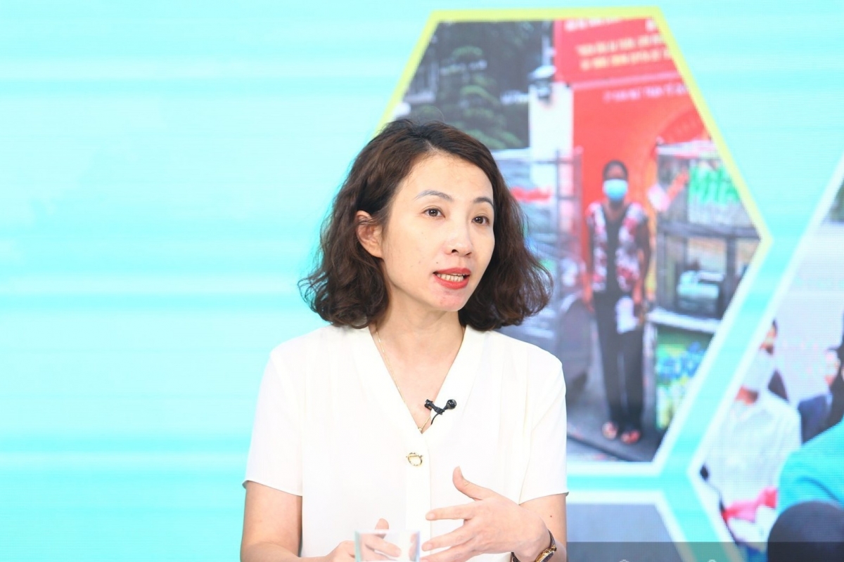 Bà Phạm Minh Thu - chuyên gia về giảm nghèo chia sẻ cách nhân rộng mô hình giảm nghèo hiệu quả trong cộng đồng (Ảnh NVCC)