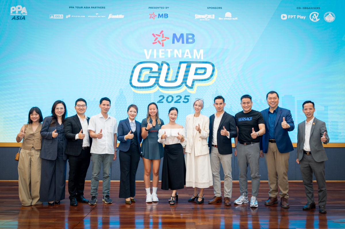 Công bố giải đấu MB Vietnam Cup 2025 với nhiều VĐV hàng đầu thế giới (ảnh: BTC)