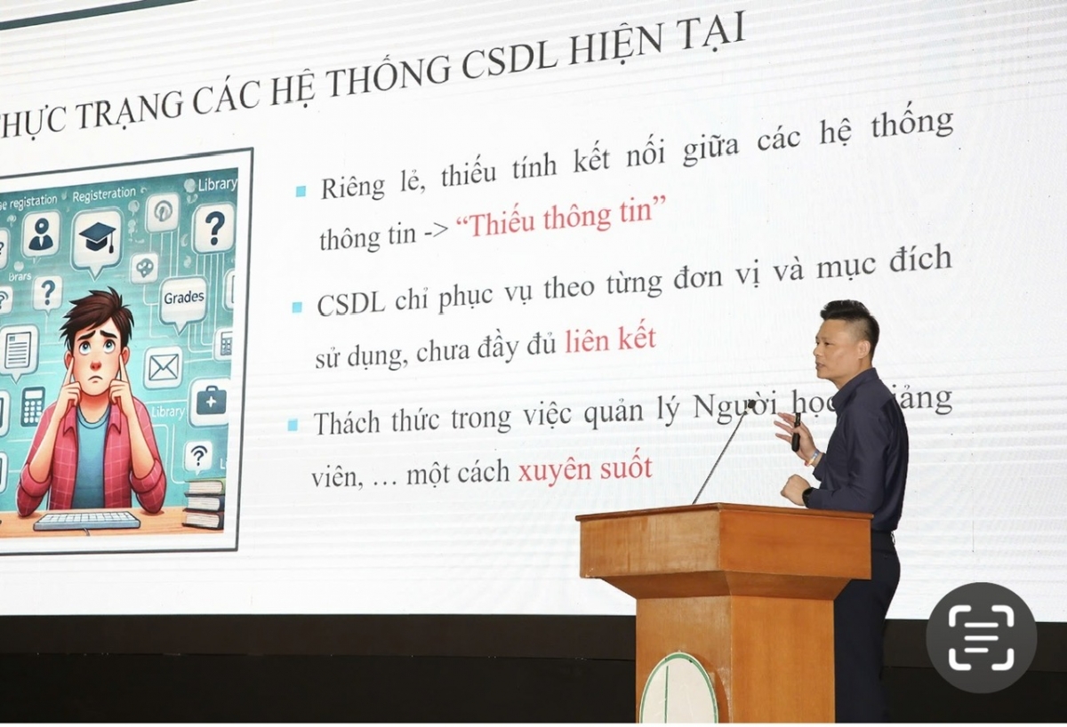 Thạc sỹ Đỗ Hoàng Kiên, Giám đốc Trung tâm Đại học số trường ĐH Công nghệ, ĐH Quốc gia Hà Nội (Ảnh: UET)
