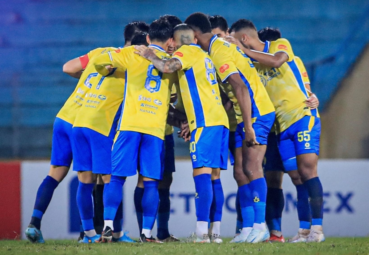 Hà Nội FC cần quyết tâm cao nhất để trở lại cuộc đua (Ảnh: Hanoi FC)