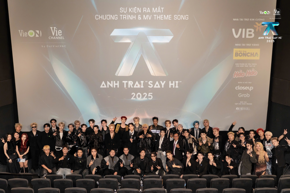 Các gương mặt trẻ tham gia Anh trai say hi 2025