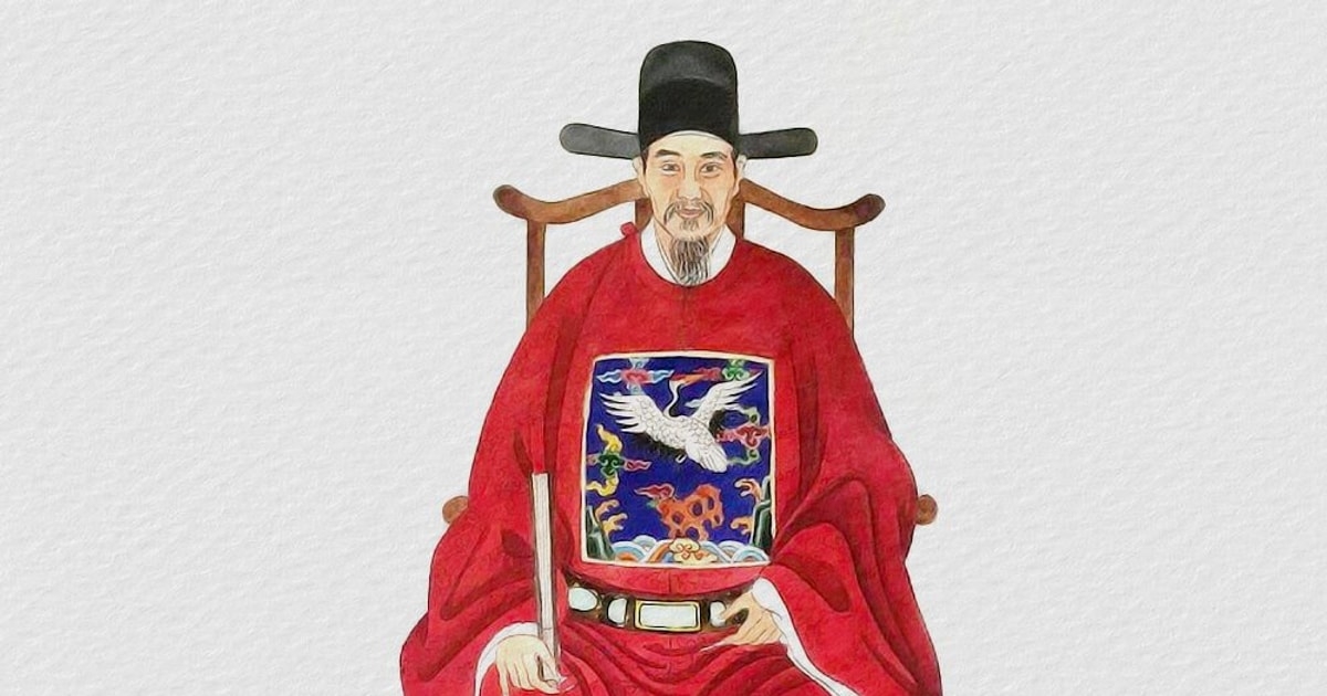 Tranh trạng nguyên Lương Thế Vinh. Nguồn: nguoihanoi.vn