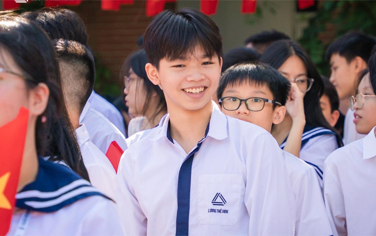 Theo quy định học sinh trường dân lập, tư thục cũng được hỗ trợ học phí
(Ảnh minh họa: Trường THPT Lương Thế Vinh)