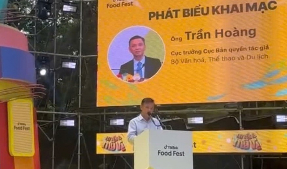 Ông Trần Hoàng, Cục trưởng Cục Bản quyền tác giả, Bộ VHTTDL. (Ảnh: BTC)