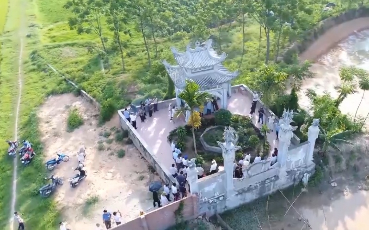 Khu lăng mộ thờ Đô đốc Đặng Tiến Đông. Ảnh: GĐCC