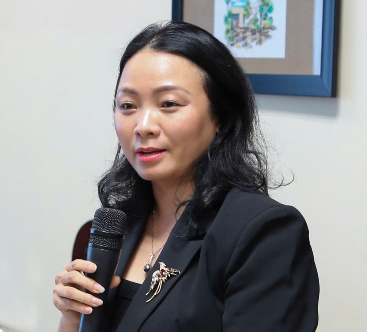 Chị Lê Thị Phương Thoa, Phó trưởng phòng Đào tạo, trường ĐHCN (Ảnh: nvcc)
