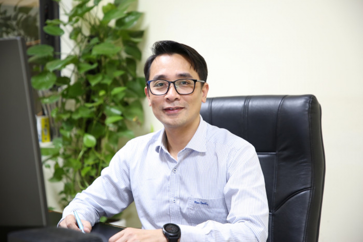 GS.TS Chử Đức Trình, Hiệu trưởng trường ĐH Công nghệ ĐHQGHN (Ảnh: NVCC)