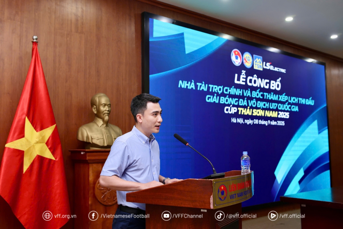 Ông Trần Anh Minh – Tổng Giám đốc Công ty CP Tập đoàn Thái Sơn Nam (ảnh: VFF)