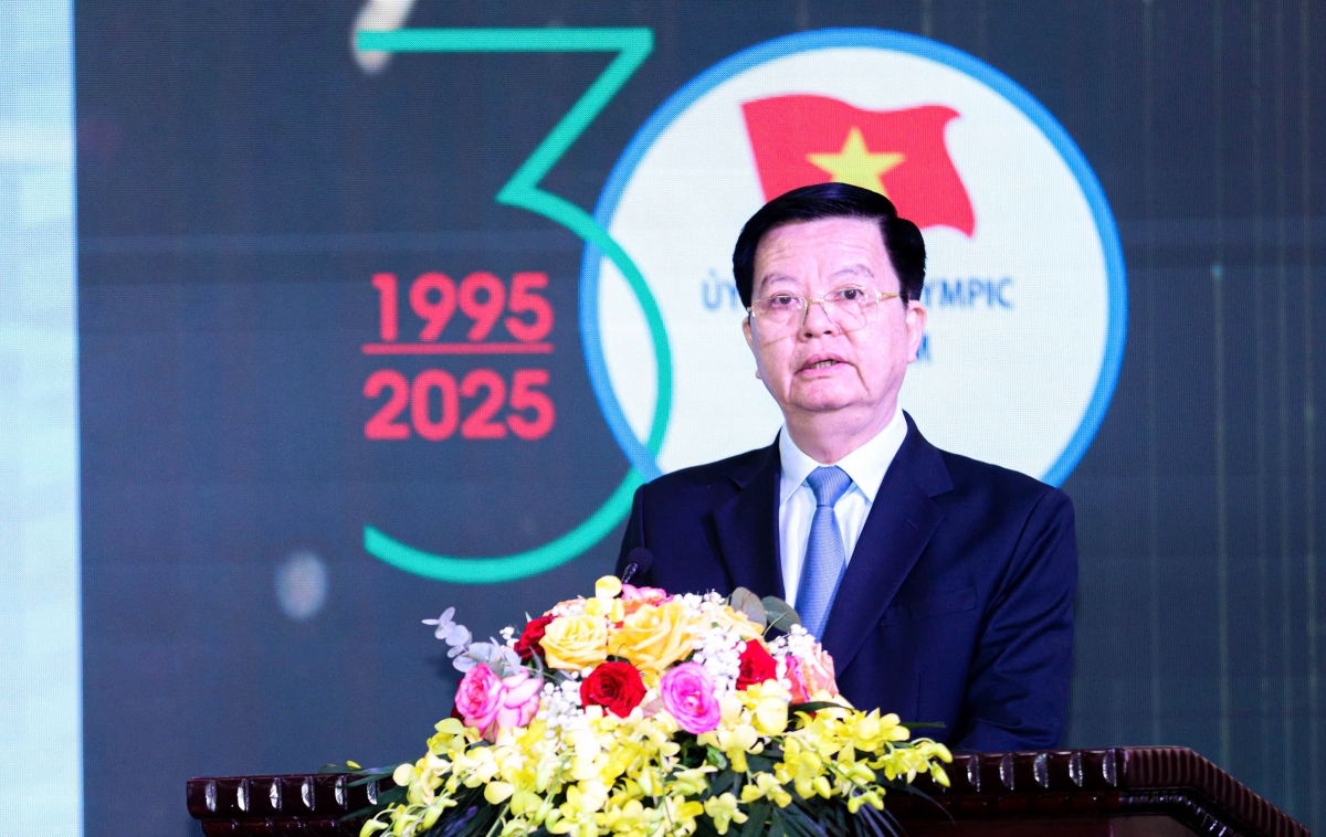 Phó Thủ tướng Chính phủ Mai Văn Chính phát biểu tại lễ kỷ niệm 30 năm ngày thành lập
Ủy ban Paralympic Việt Nam (ảnh: BTC)