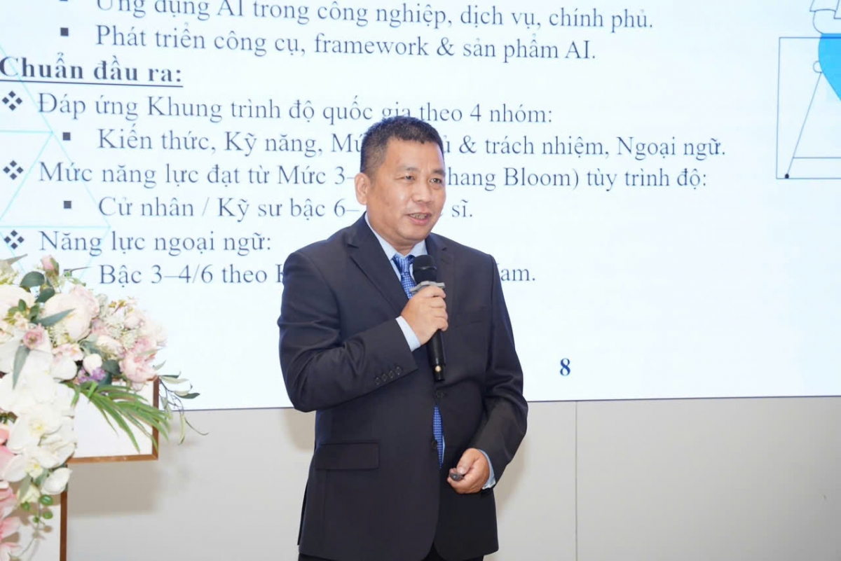 PGS.TS Quả Thành Thơ - Trưởng khoa Khoa học và kỹ thuật máy tính chia sẻ mục tiêu, định hướng hoạt động cụ thể đối với mạng lưới Trí tuệ nhân tạo