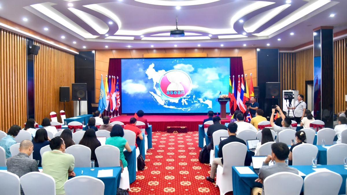 Hội nghị quan chức cấp cao ASEAN về Thể thao lần thứ 16 (SOMS 16) và Hội nghị Bộ trưởng ASEAN về Thể thao lần thứ 8 (AMMS 8) diễn ra tại Hà Nội từ ngày 13- 17/10/2025. Ảnh:Văn Duy.