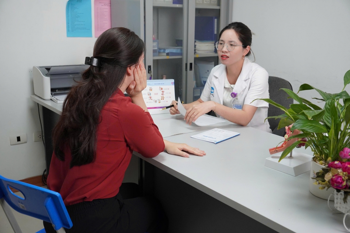 BS Nguyễn Thị Hà, Khoa Sản phụ hiếm muộn, Bệnh viện chuyên khoa Nam học và Hiếm muộn Việt Bỉ
(Ảnh: BVCC)