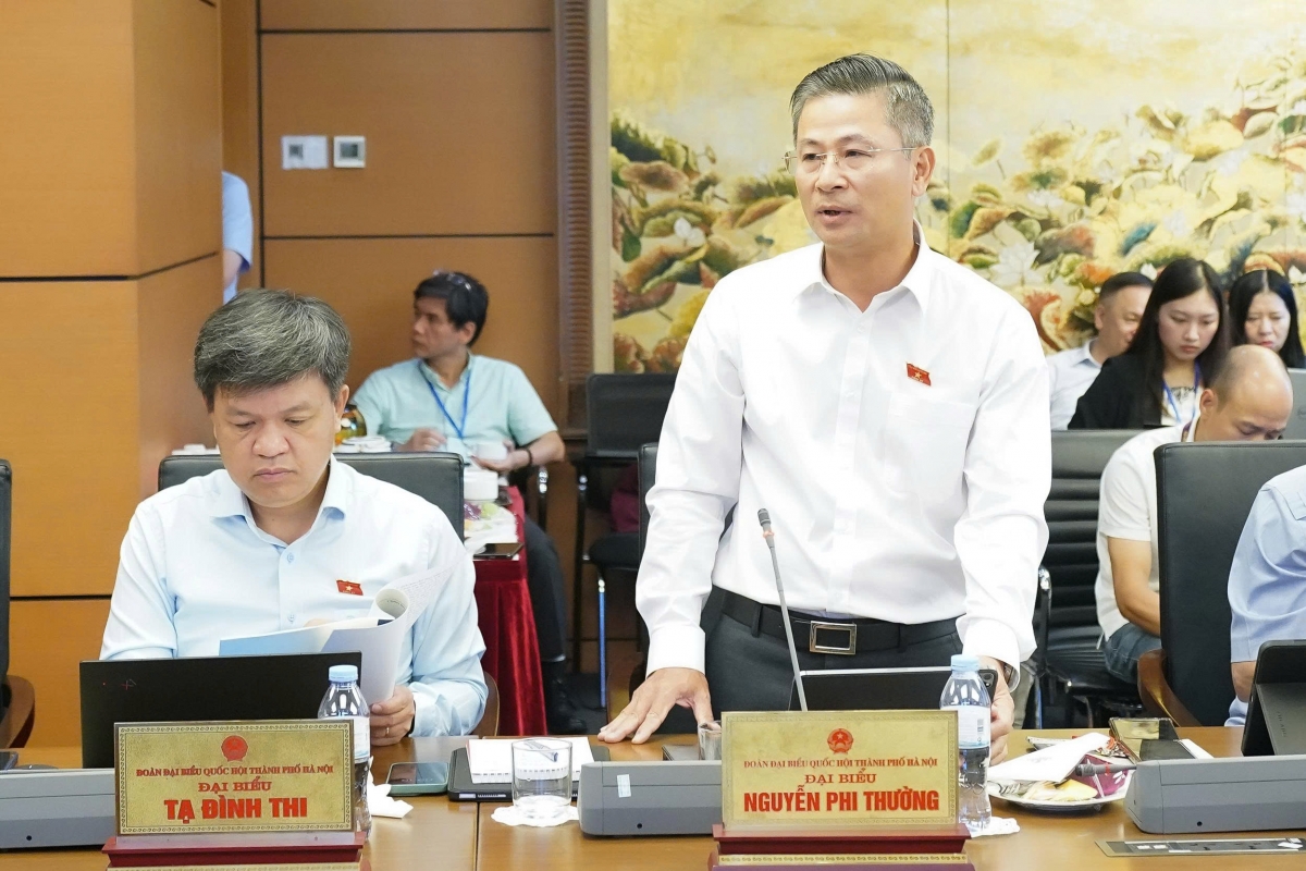 Đại biểu Nguyễn Phi Thường, Giám đốc Sở Xây dựng Hà Nội
