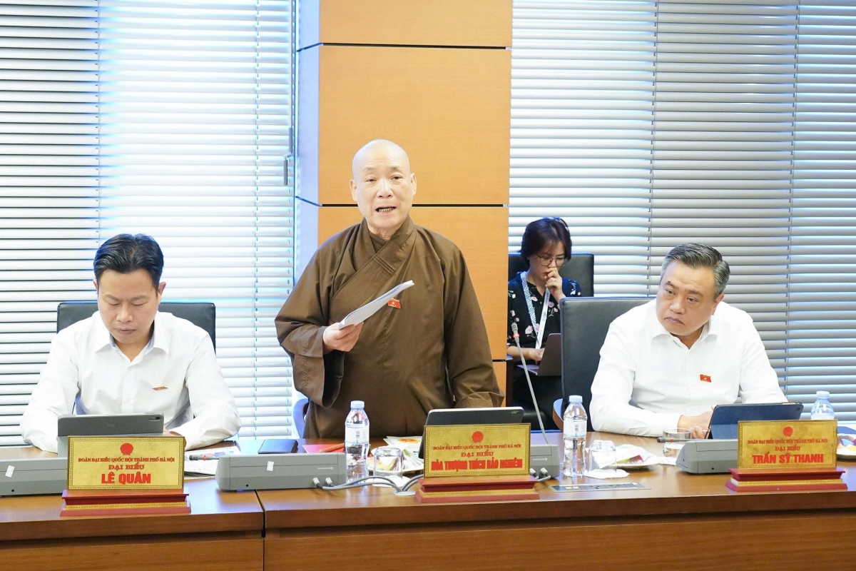 Hòa thượng Thích Bảo Nghiêm - đại biểu Quốc hội đoàn Hà Nội