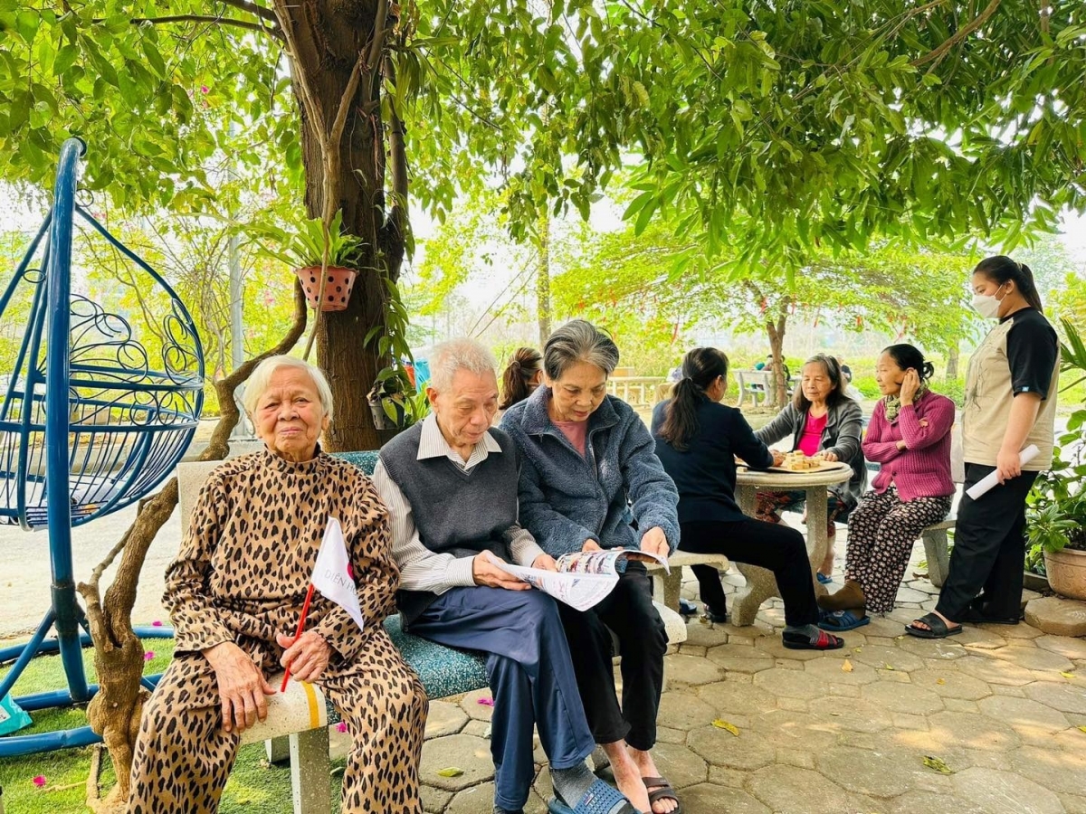 Chi phí để vào các viện dưỡng lão tư nhân đang cao hơn mức lương hưu của đa số người cao tuổi. Ảnh - nguồn: dansinh.dantri.com.vn