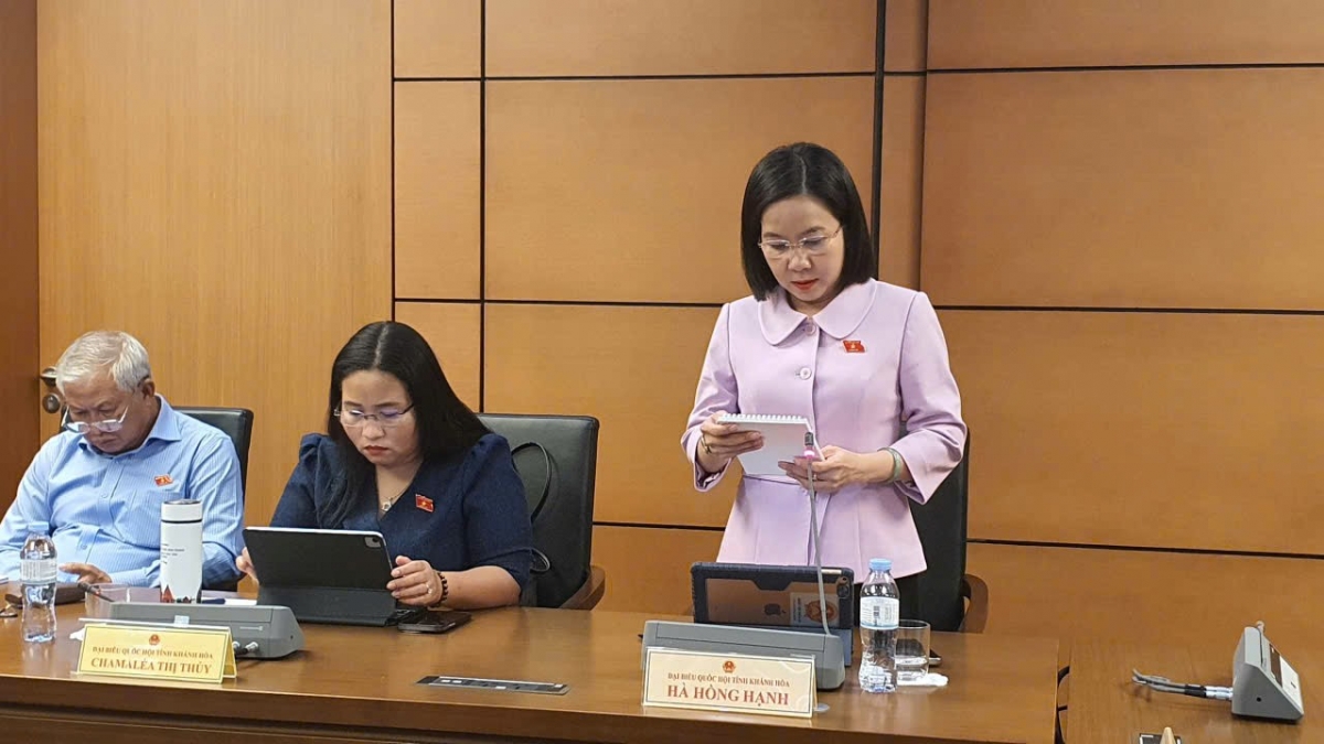 Đại biểu Hà Hồng Hạnh, Đoàn ĐBQH tỉnh Khánh Hòa