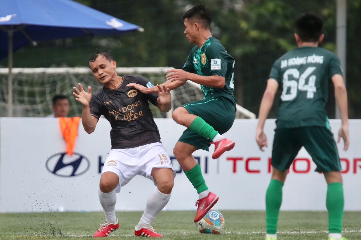 Hoàng Nông FC có 3 điểm trọn vẹn ở trận ra quân vòng loại VSC-S5 (ảnh: Vietfootball)