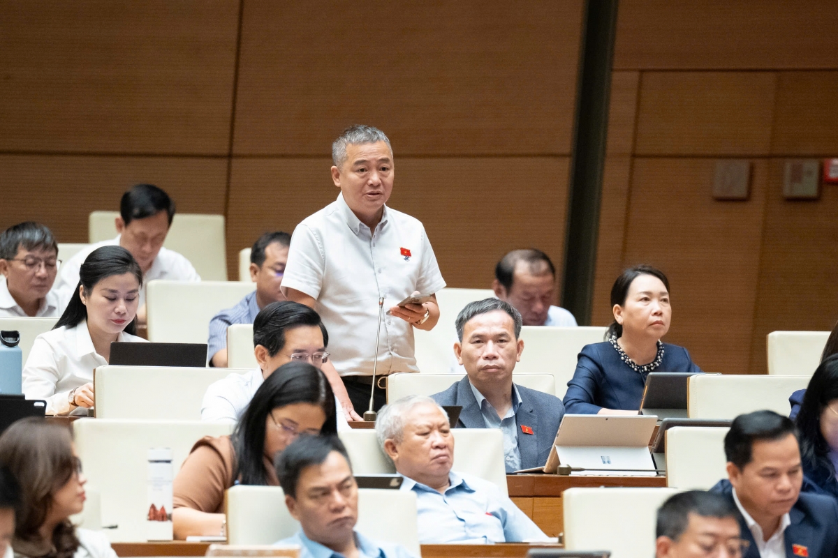 Đại biểu Nguyễn Lân Hiếu, Đoàn ĐBQH tỉnh Gia Lai.