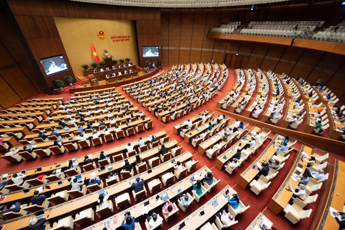 Quốc hội nghe Báo cáo của Đoàn giám sát của Quốc hội về việc thực hiện chính sách, pháp luật về bảo vệ môi trường…