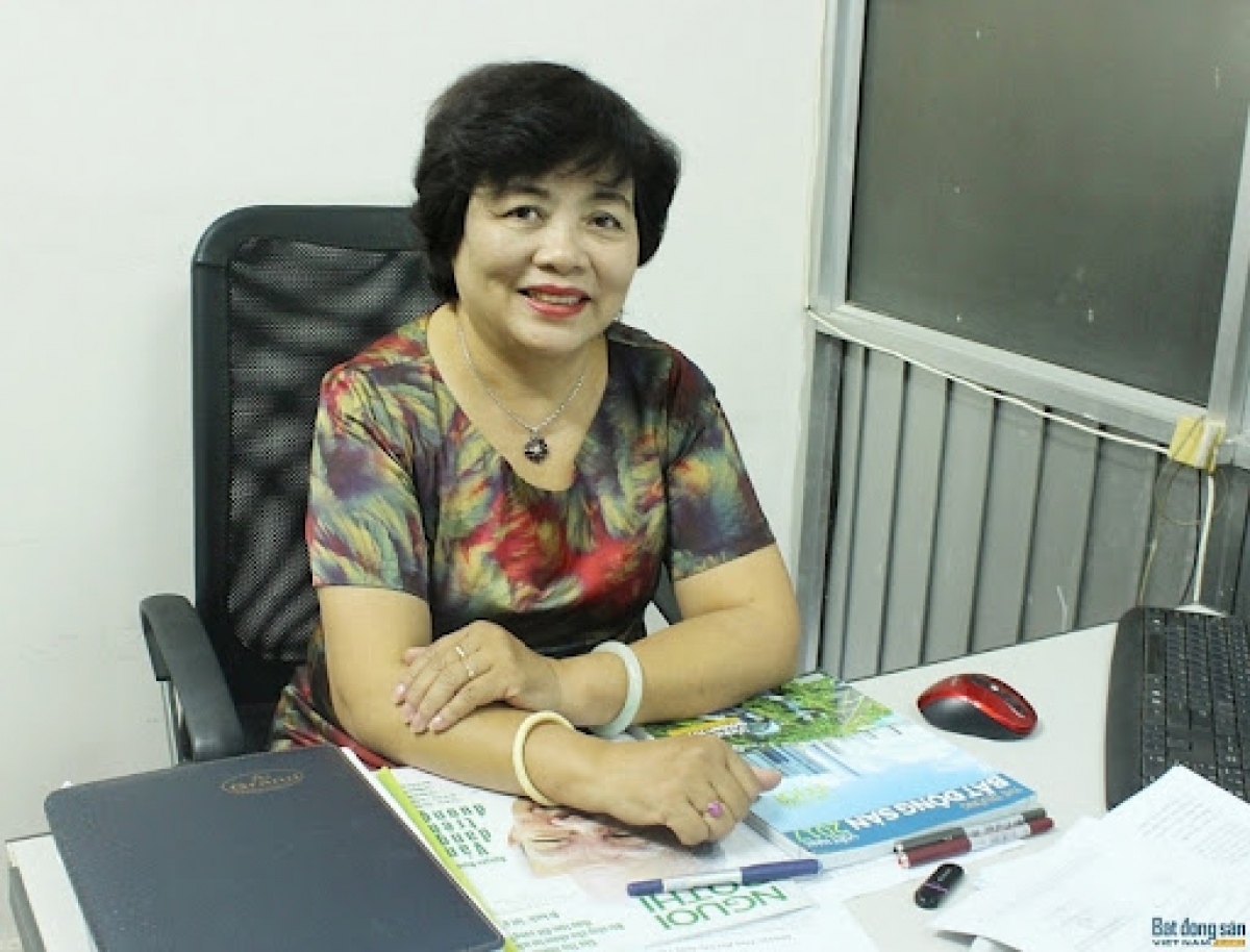TS.KTS Lê Thị Bích Thuận - Phó Viện trưởng Viện Nghiên cứu đô thị và Phát triển hạ tầng. Ảnh: NVCC