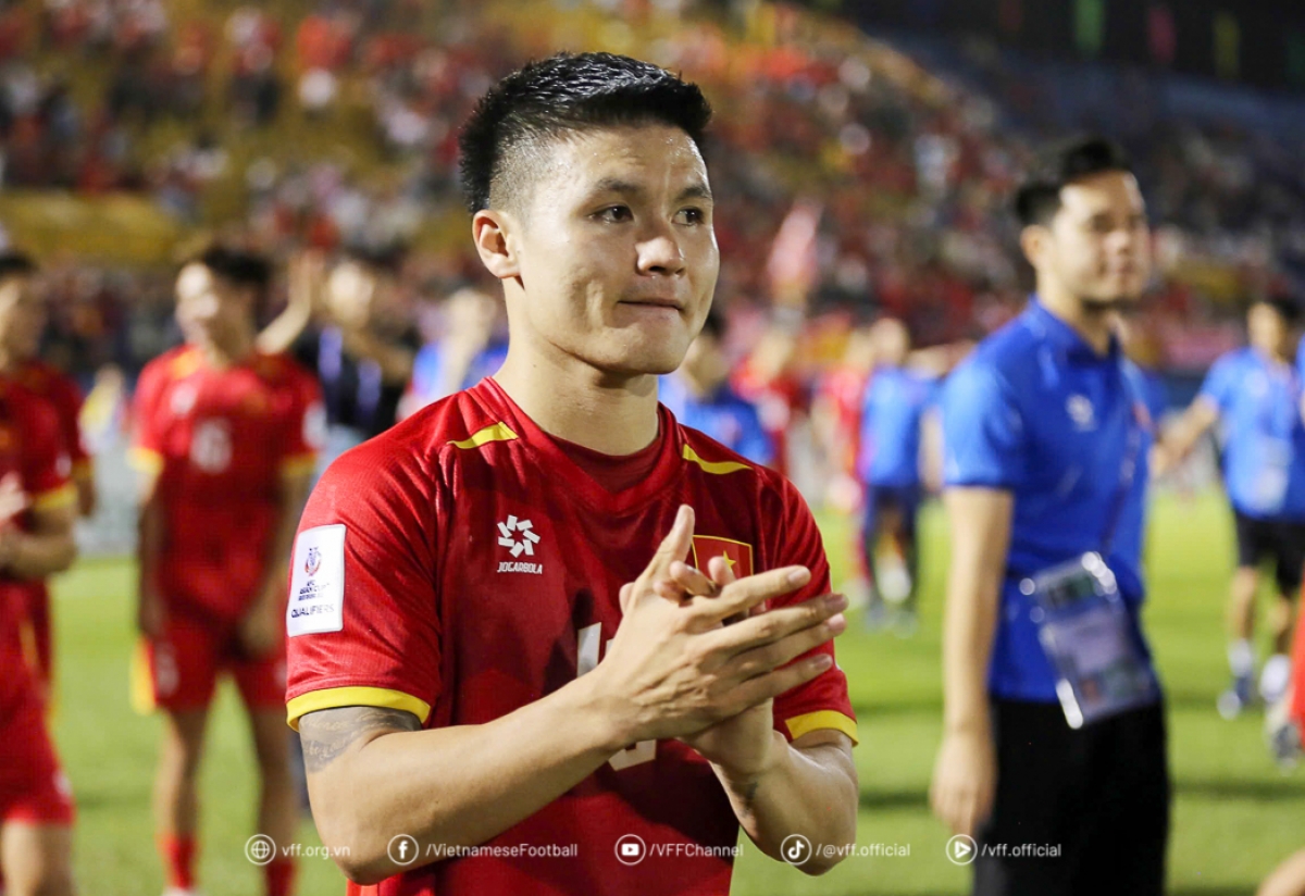 Tiền vệ Quang Hải vắng mặt trong hai đợt tập trung liên tiếp của đội tuyển quốc gia (ảnh: VFF)