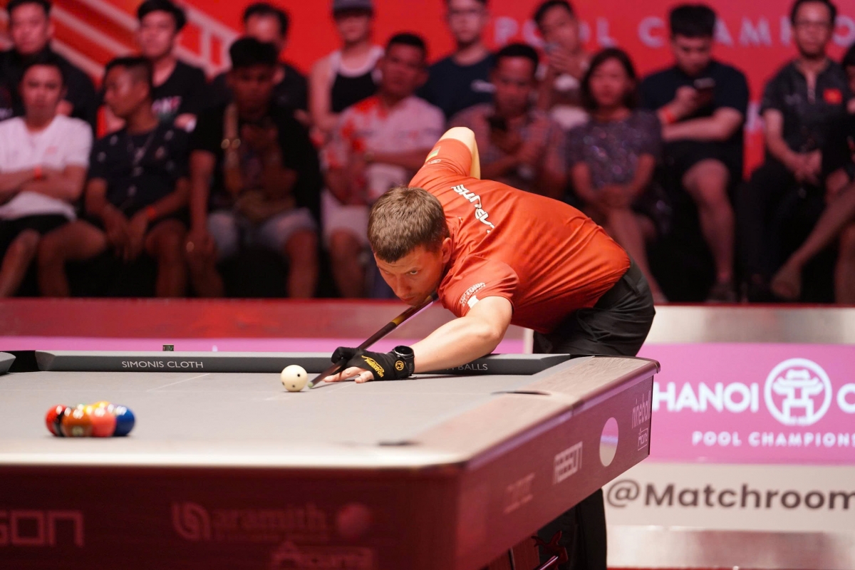Labutis vô địch giải Major đầu tiên khi nâng cúp vô địch Hanoi Open Pool Championship 2025 (ảnh: BTC)