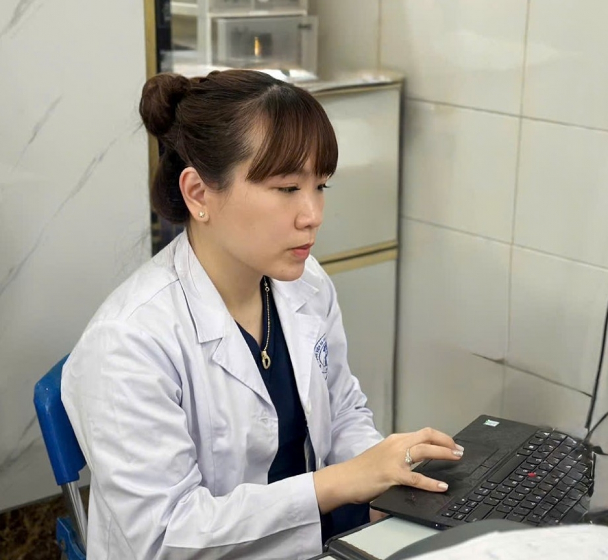 ThS.BS Trần Hoài Linh- Khoa Hồi sức tích cực và Chống độc- Bệnh viện Đa khoa Xanh Pôn. Ảnh: BSCC