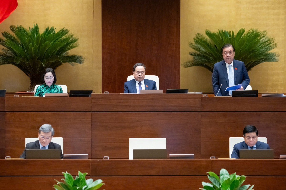 Kỳ họp Quốc hội khóa XV, kỳ họp thứ 9. Ảnh: Báo ĐT Chính phủ