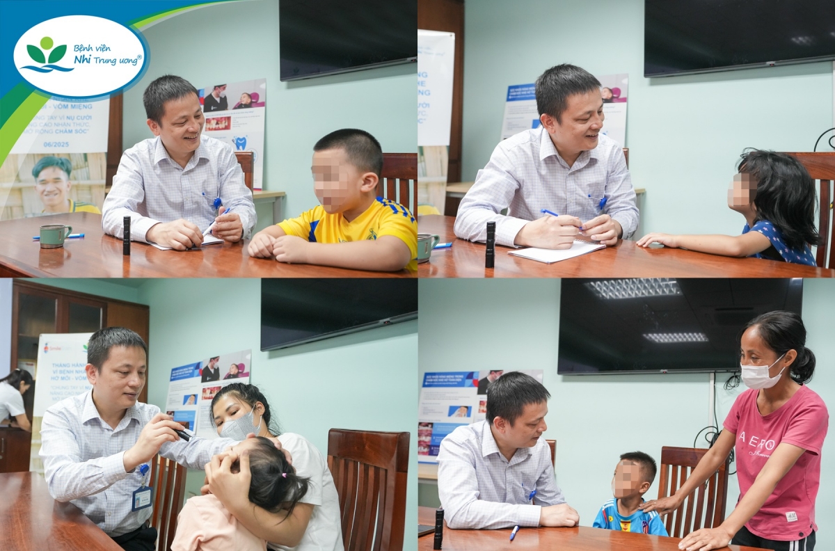 Ths.BS Đỗ Văn Cẩn, Trưởng Khoa Răng -hàm -mặt, BV Nhi Trung ương (Ảnh: BVCC)